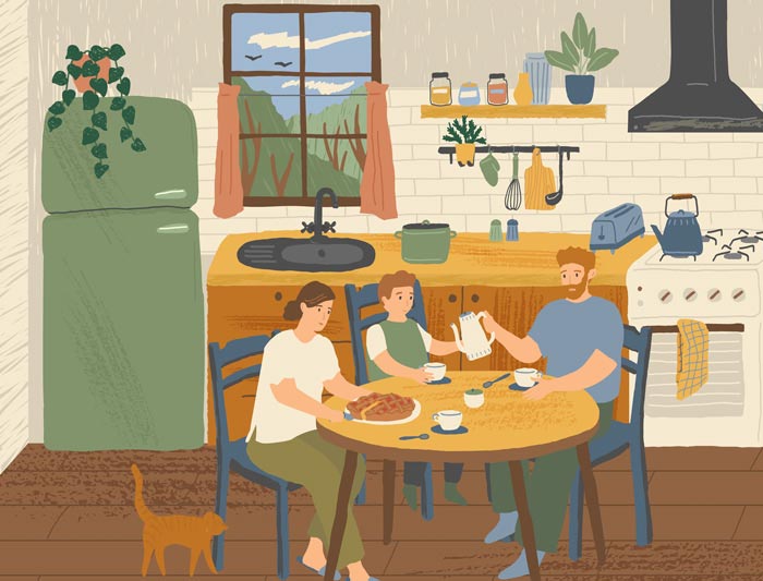 Family illustrations